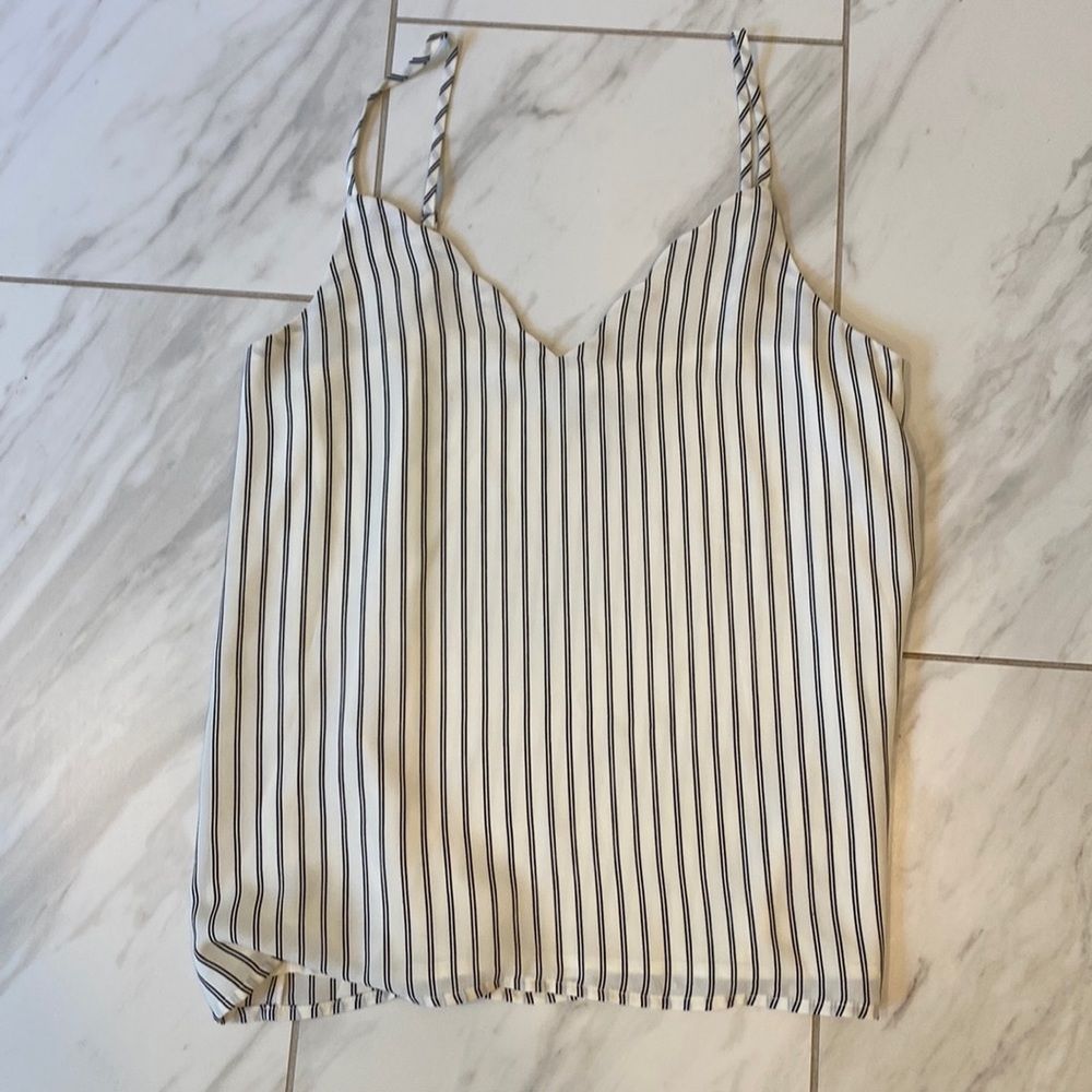 Socialite striped tank top from Macy’s, size medium rarely worn, great condition